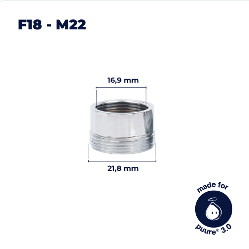 Adaptador de grifo F18-M22