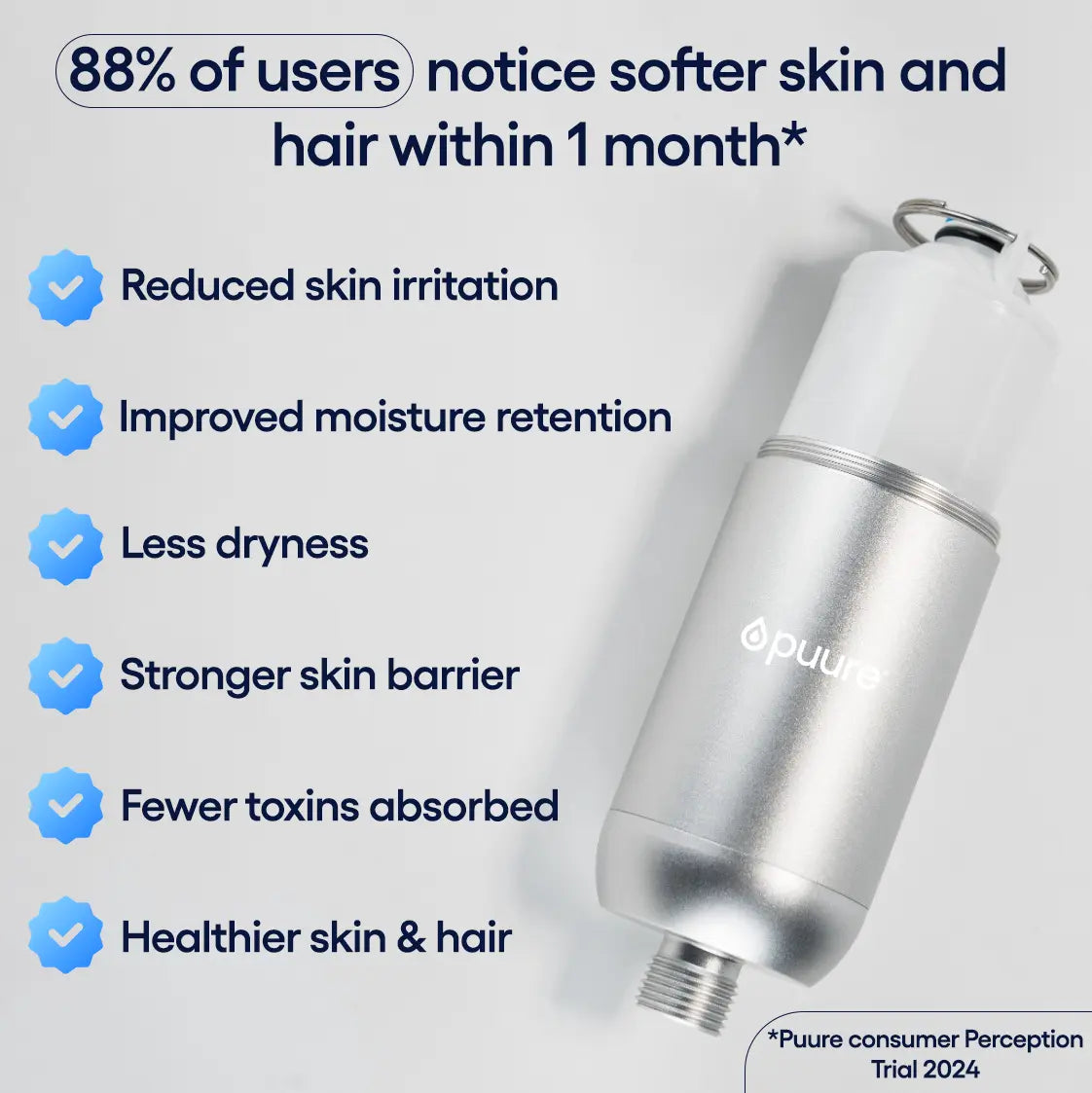 Sistema de Filtración de Ducha Puure® 3.0