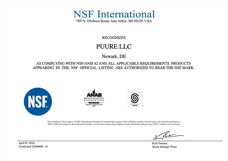 Informe de prueba NSF