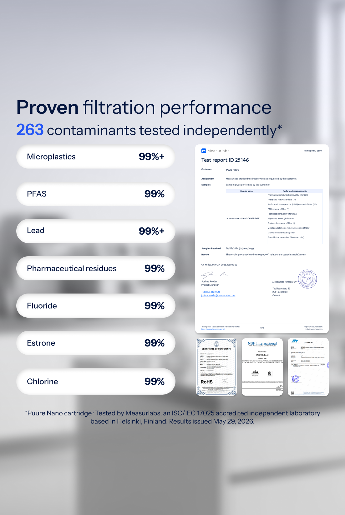 Sistema de Filtración Puure® 3.0